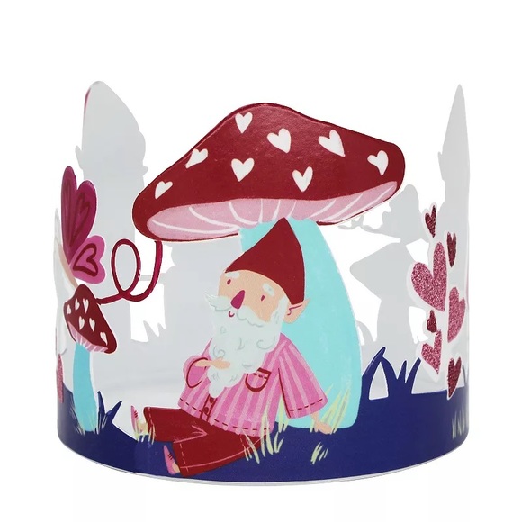 Celebrate Together Valentines Day Gnome Candle Sleeve - Picture 1 of 9